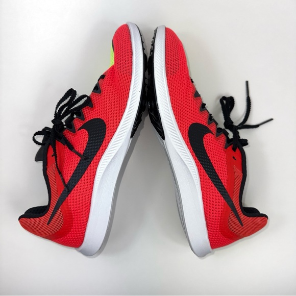Men’s New Nike Zoom Rival Distance DC8725-601 Red Volt Sneaker Shoes Size 9 - Picture 7 of 10